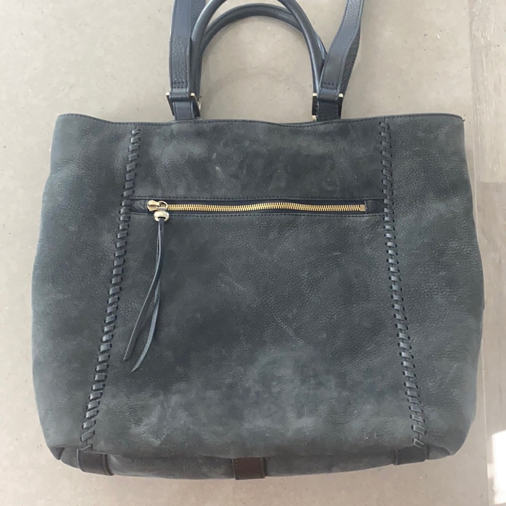 Buck hide leather leather purse by HOBO